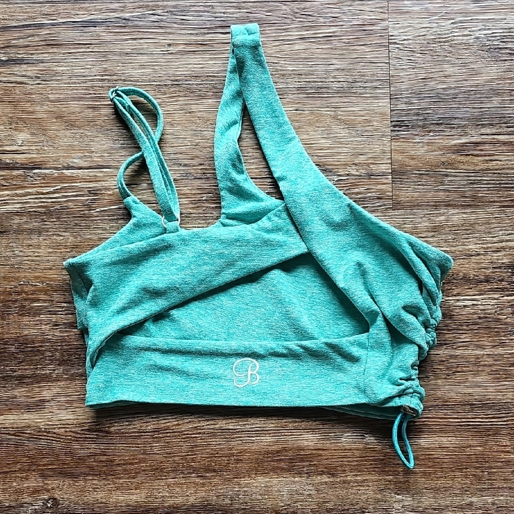 Bombshell Sportswear Mint Brazilian Contour Seamless Leggings & Bra Set - Picture 4 of 4